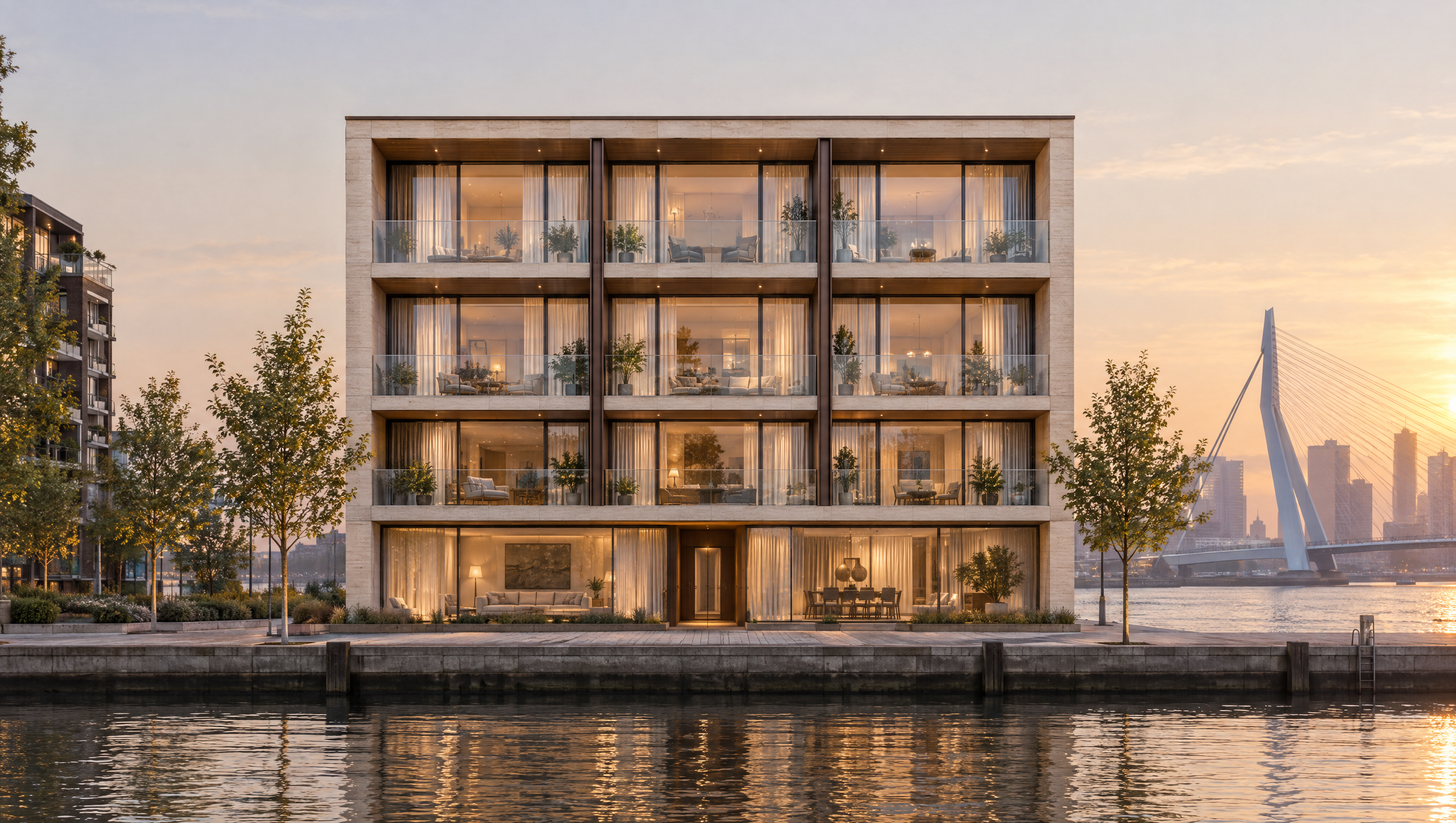 Gevel Noordereiland · impressie