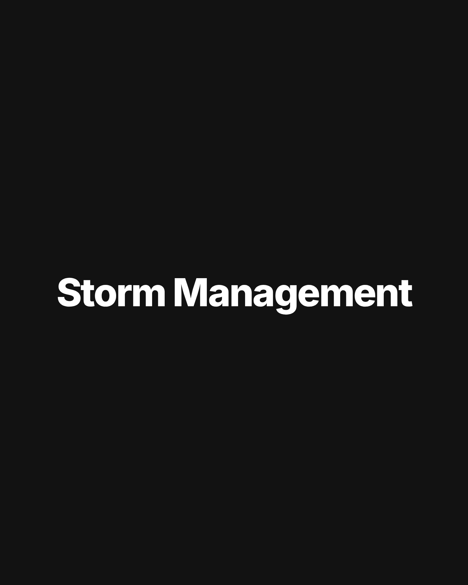 STORM Management