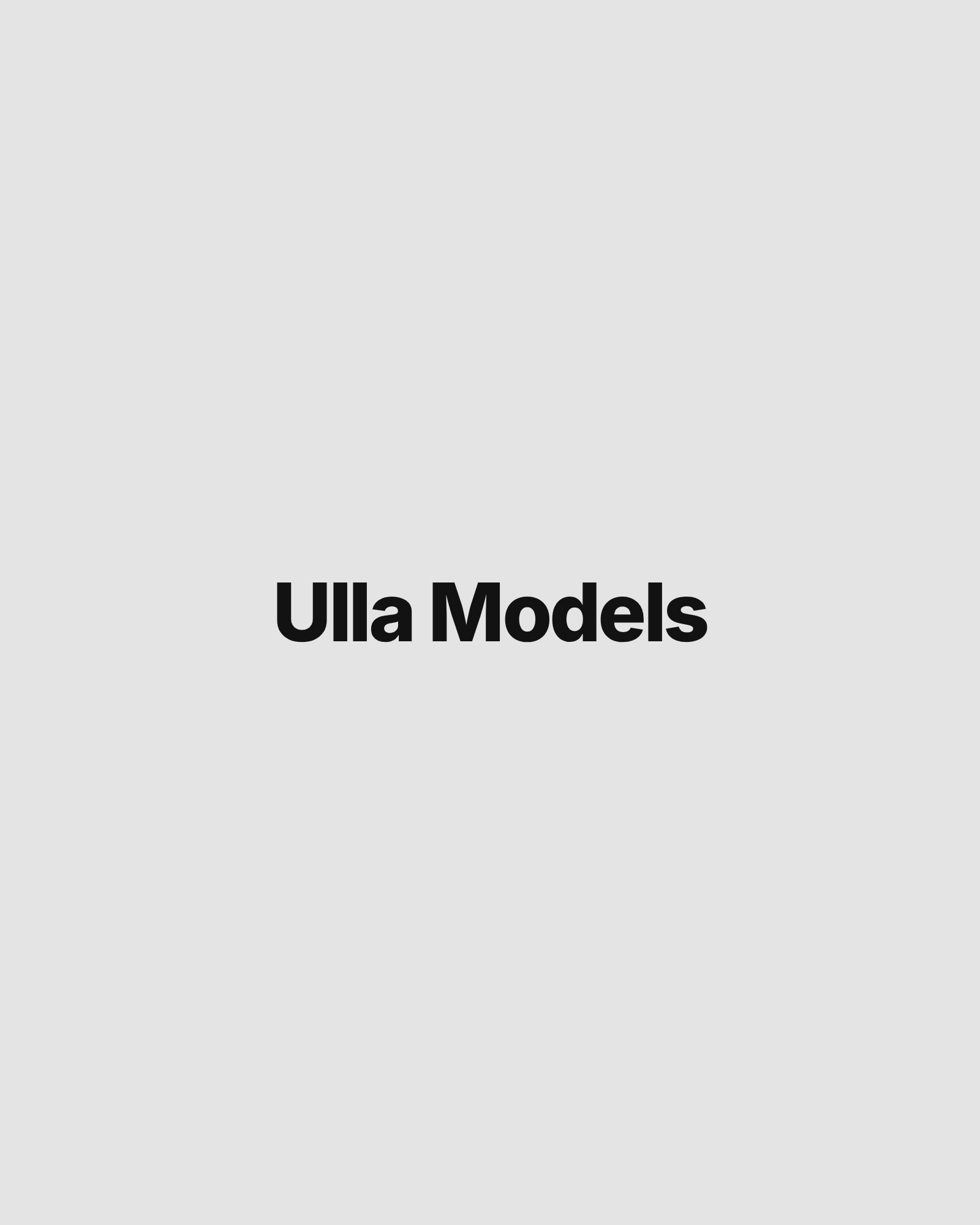 Ulla Models